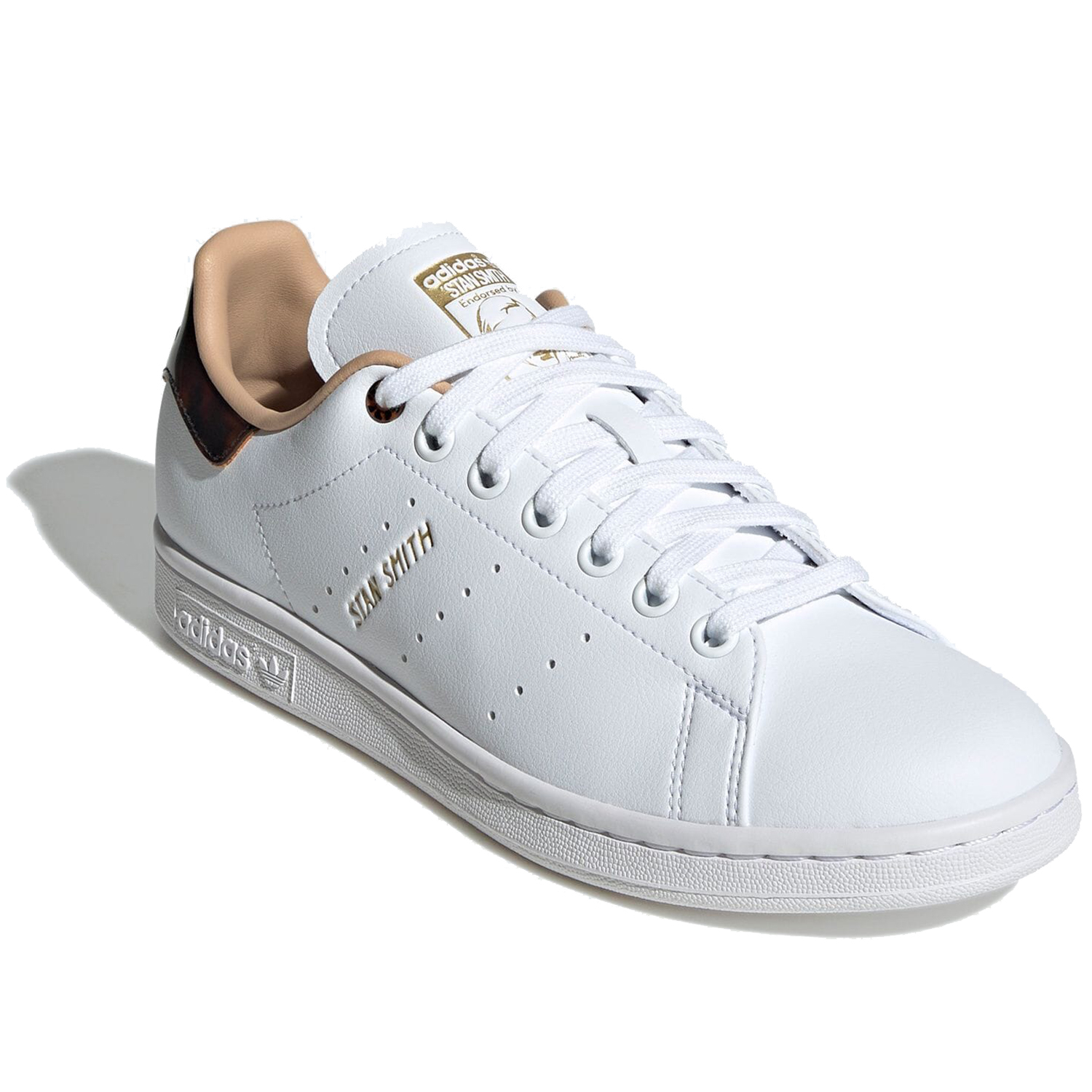 [アディダス] スタンスミス [W STAN SMITH] フットウェアホワイト/ゴールド/ブラウン GY5909 国内正規品 