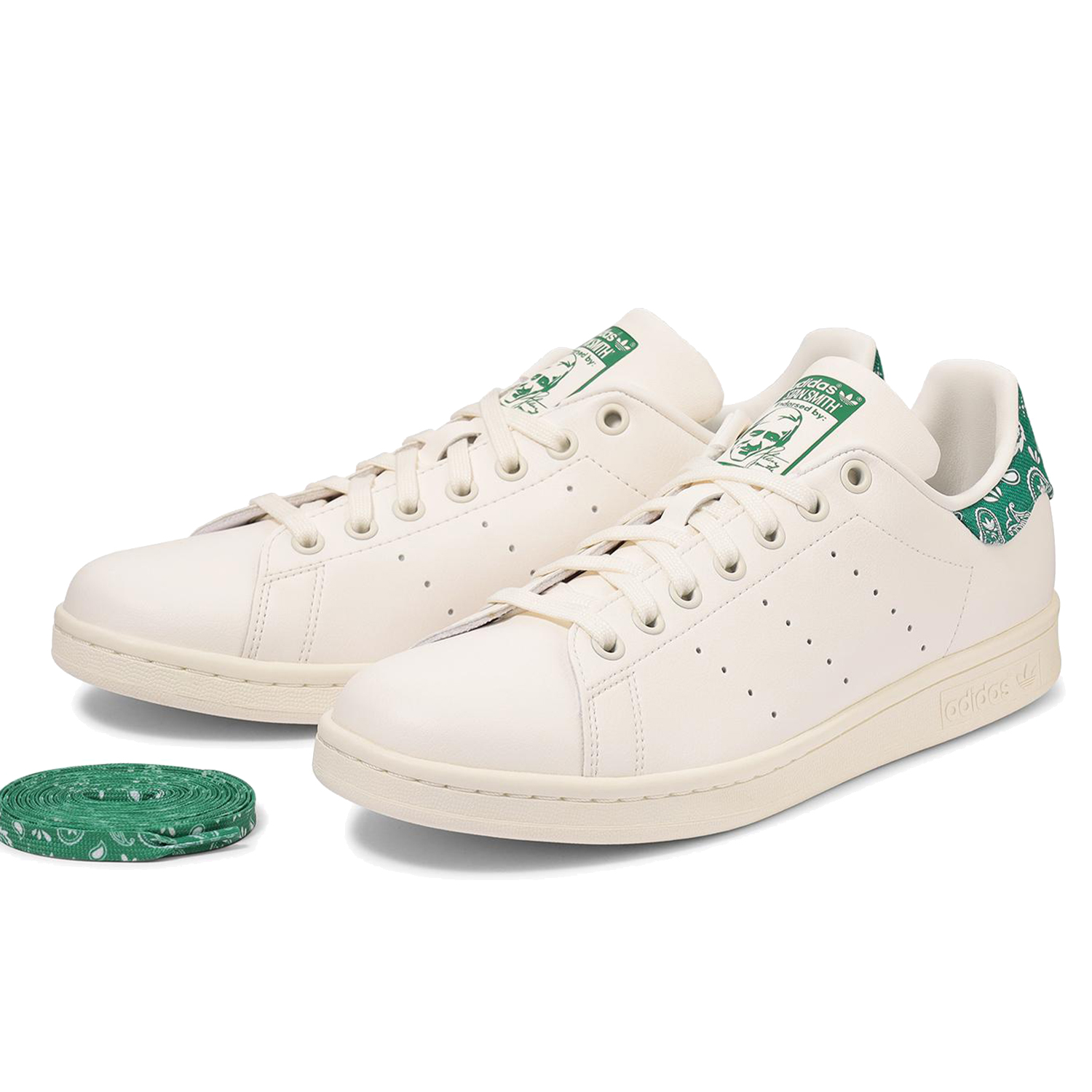 [アディダス]スタンスミス [STAN SMITH] オフホワイト/グリーン HP5506 日本国内正規品 