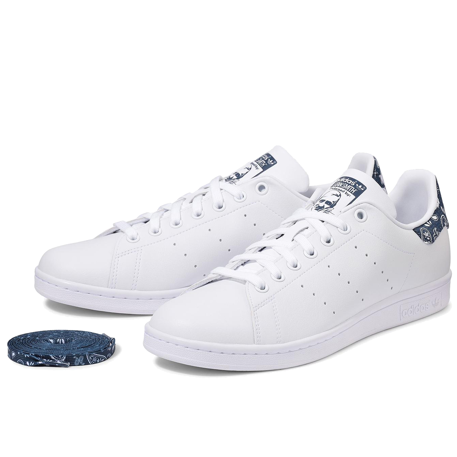 [アディダス]スタンスミス [STAN SMITH] ホワイト/ネイビー HP5507 日本国内正規品 