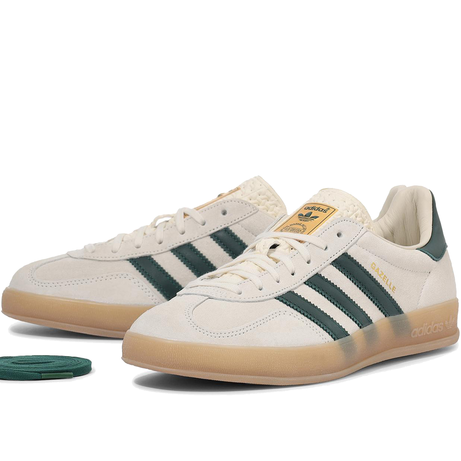 [アディダス] ガゼル インドア [GAZELLE INDOOR] クリーム/ネイビー/ガム  IH7502 日本国内正規品 