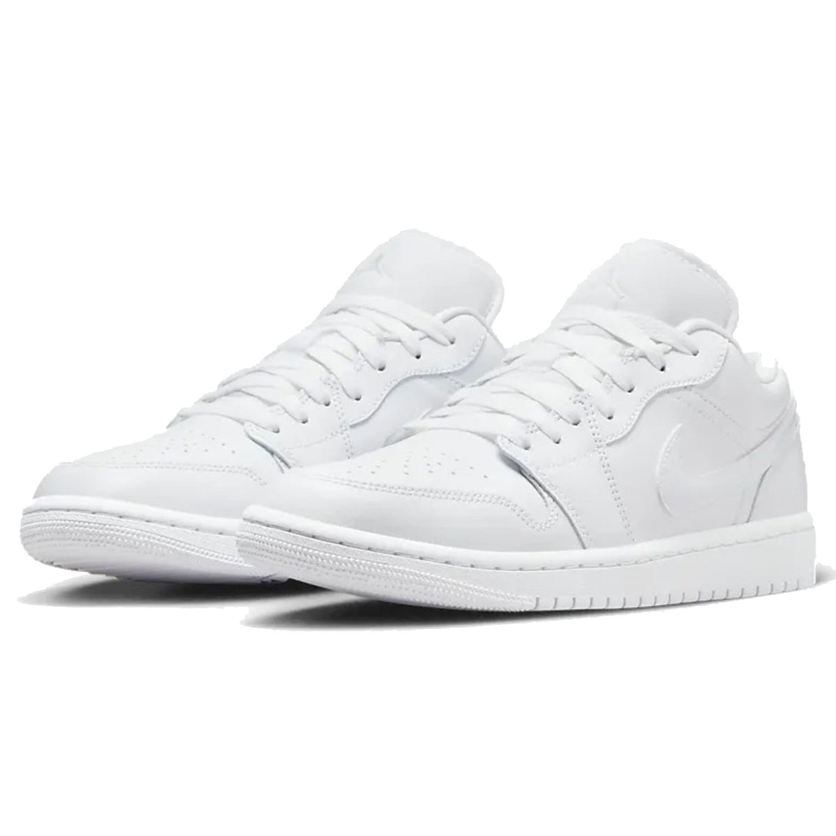 [ナイキ] エア ジョーダン 1 LOW [W AIR JORDAN 1 LOW] ホワイト/ホワイト/ホワイト  DV0990