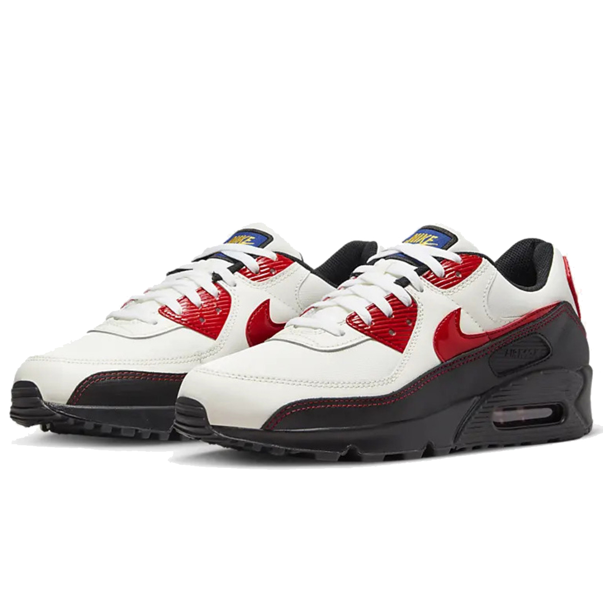 [ナイキ]エア マックス 90 SE [AIR MAX 90 SE] セイル/ブラック/ユニバーシティレッド/ユニバーシティレッ