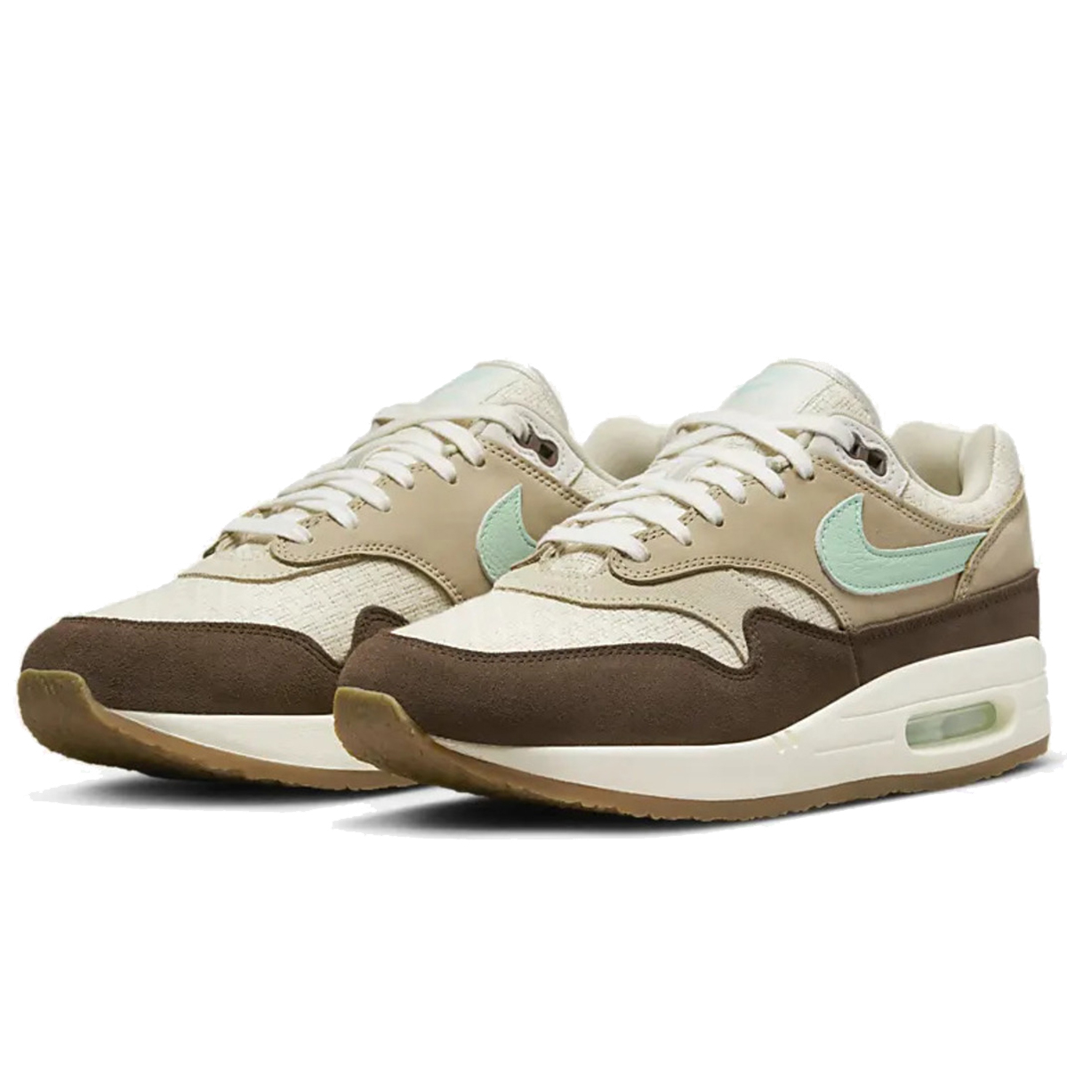 [ナイキ] エア マックス 1 プレミアム QS 2 [AIR MAX 1 PRM QS 2] ミディアムブラウン/マッシュルー