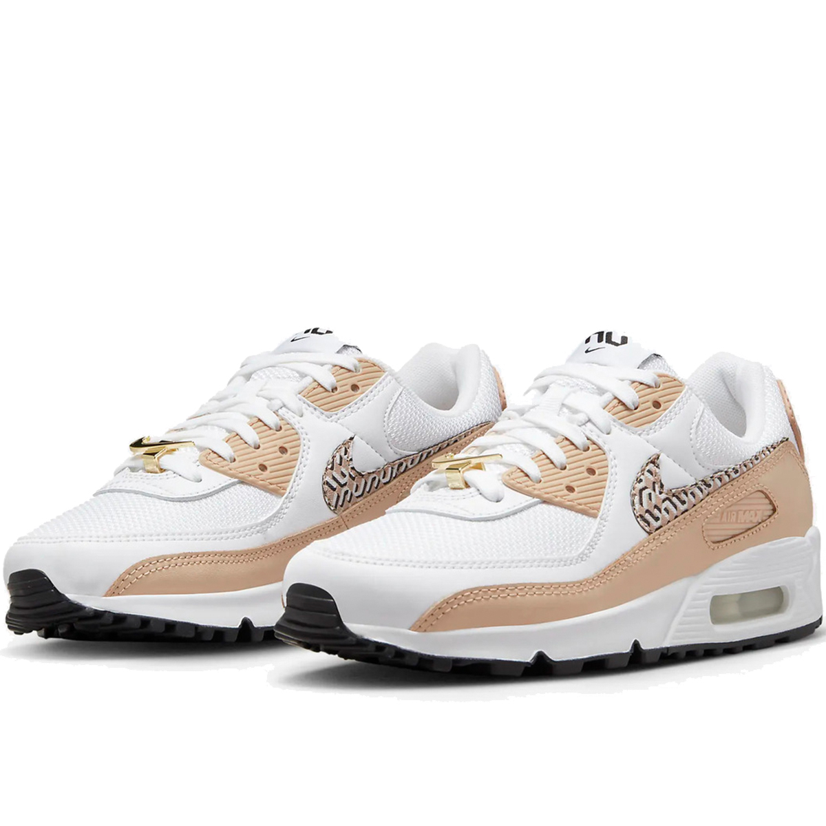 [ナイキ] エア マックス 90 [W AIR MAX 90] ホワイト/ヘンプ FB2617-100 日本国内正規品 