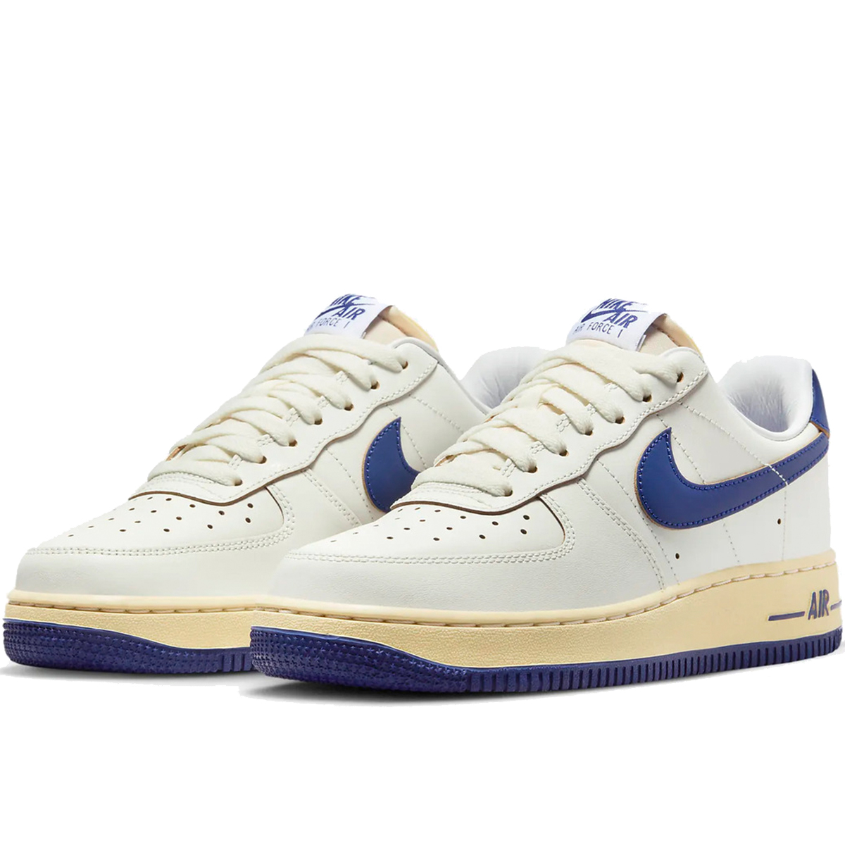 [ナイキ]エア フォース 1 '07 nike W AIR FORCE 1 '07 FQ8103-133【カラー】セイル/ペールバニラ/ゴールドスエード/ディープロイヤルブルー 【