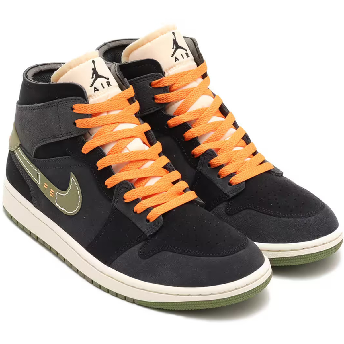 ナイキ NIKE エア ジョーダン 1 MID SE クラフト [AIR JORDAN 1 MID SE CRAFT] アンスラ